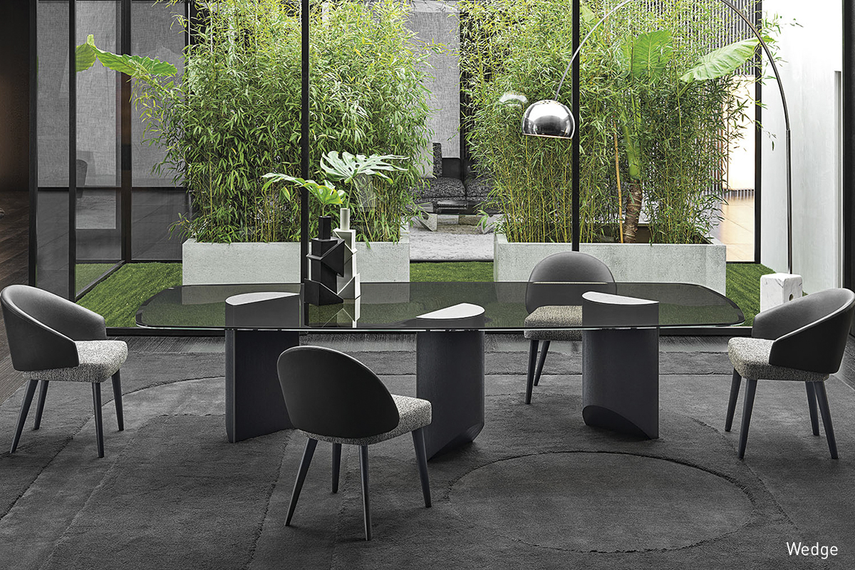 <p>The collaboration continued over the years with the <strong>Wedge</strong> table and coffee table and other projects designed for both residential and hospitality contexts, indoors and outdoors: these included the evolution of Tape with <strong>Tape Cord Outdoor</strong> and the introduction of the <strong>Torii</strong>&nbsp;and <strong>Torii Nest </strong> family of furnishing pieces, which migrated to the outdoor living space with <strong>Torii Nest Outdoor</strong>.</p>
