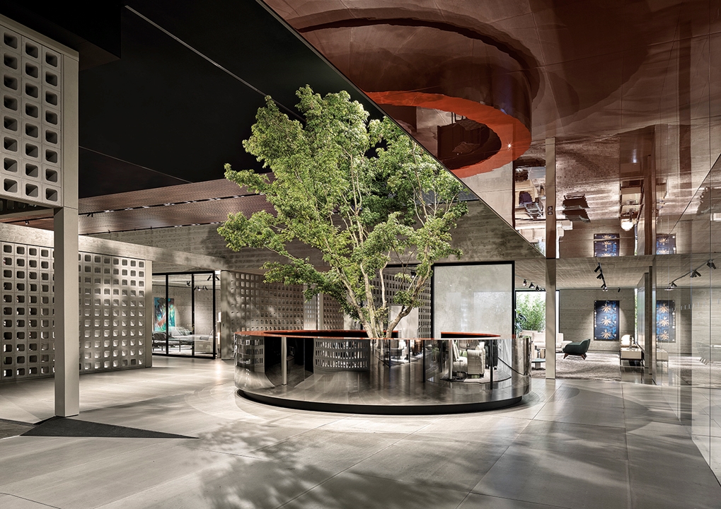 The Minotti Pavilion 2023 at Salone del Mobile.Milano